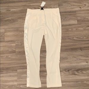 Cream office pants